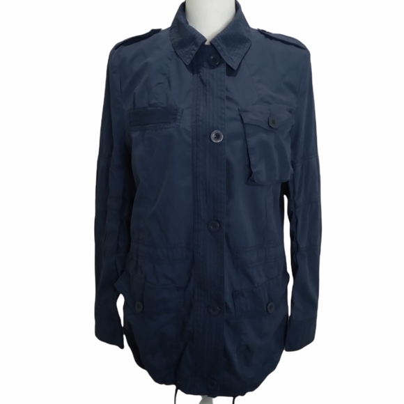 ASOS Four Pocket L/S Utility Zip Front Jacket - Picture 2 of 10